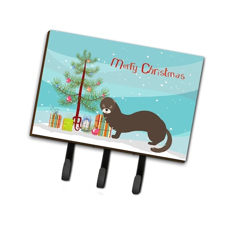 Carolines Treasures Russian or European Mink Christmas Leash or Key Holder BB9235TH68